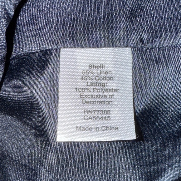 J.Crew Navy with White Trim Blazer and Skirt Set - Picture 9 of 11